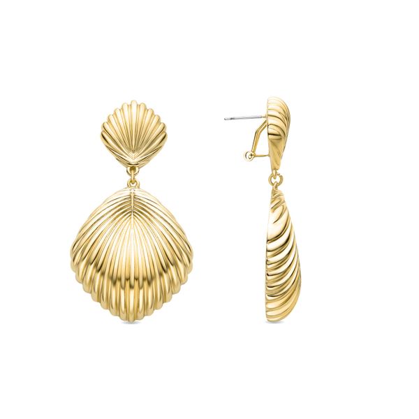 Luxenter-Ohrringe Aus 18 Karat Gelbgold - Kaizal-image