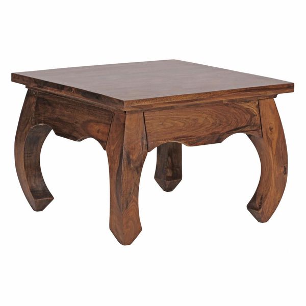 Wohnling WL1.221 Couchtisch Massivholz Sheesham 60 Cm X 60 Cm X 40 Cm-image