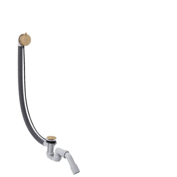 Hansgrohe Flexaplus Komplettset 58318140 Ab- Und ÜBerlaufgarnitur, Brushed Bronze-image