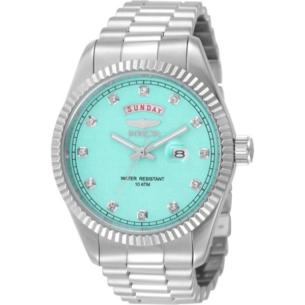 Invicta Specialty 51048 Herrenuhr - Quarzwerk - Edelstahl Mit Blauem Zifferblatt - 43 Mm-image