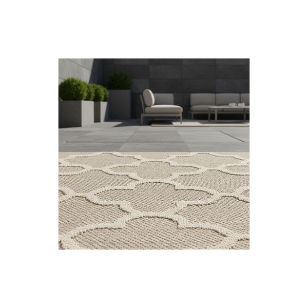 Teppich Outdoor Imst In Beige, Im Skandi-Stil, 200 X 290 Cm-image