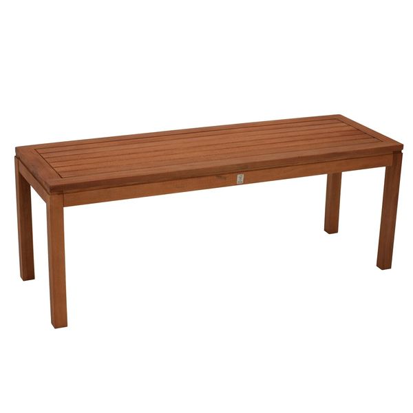 Hockerbank Solo 2-Sitzer, Eukalyptus GeöLt,-image