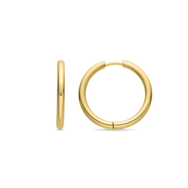 Luxenter Ohrringe 18K Goldfarben - Basem-image