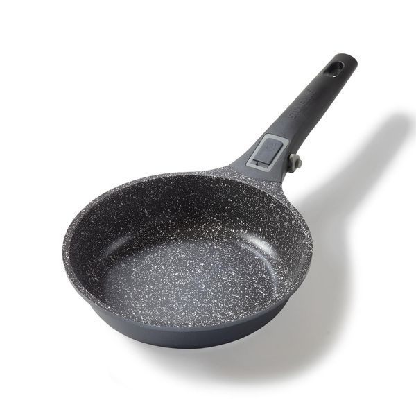 Stoneline Smart Bratpfanne 20 Cm ø , Mit Abnehmbarem Griff, Induktion, Ofenfeste Pfanne Beschichtet Mit Echten Steinpartikeln, 20Cm Pfanne Aus Aluguss-image