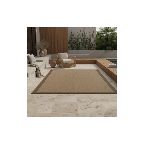 Outdoorteppich Arlberg, In Jute-Optik, Aus Polypropylen, Beige, 200 X 290 Cm-image