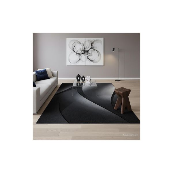 Teppich Kurzflor INN In Schwarz, Mit Farbverlauf, 280 X 370 Cm-image