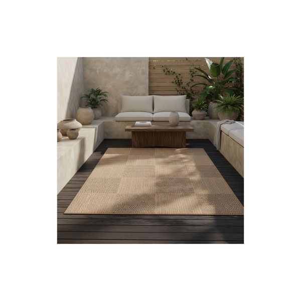 Teppich Outdoor Arlberg In Beige, In Jute-Optik, Aus Polypropylen, 80 X 250 Cm-image