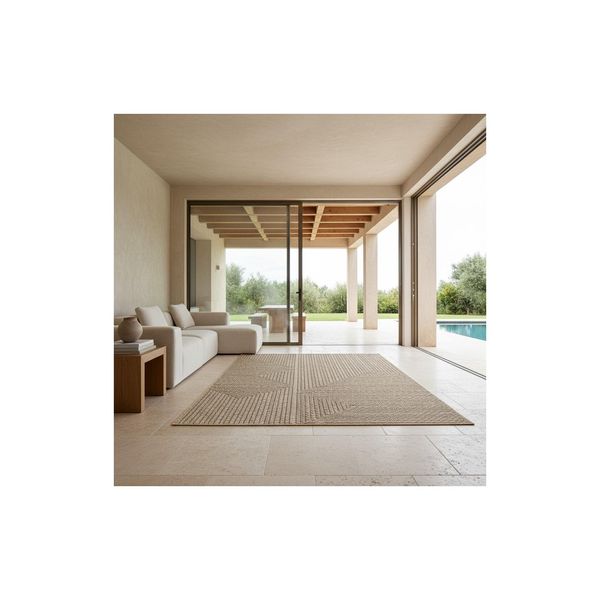 Teppich Outdoor Arlberg In Beige, In Jute-Optik, Aus Polypropylen, 240 X 340 Cm-image