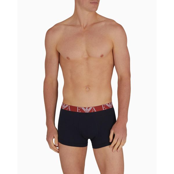 Emporio Armani 3Er-Pack Herren Boxershorts Mit AuffäLligem Monogramm-Logo-image
