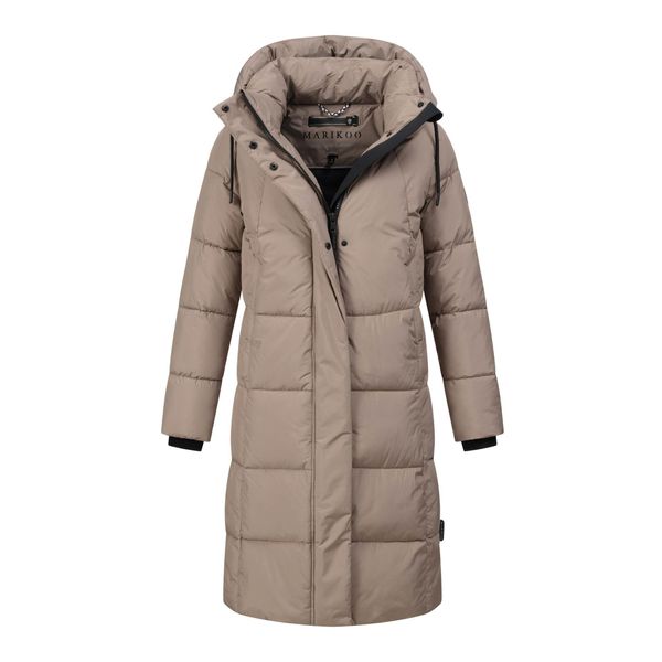Marikoo Damen Winter Steppmantel Tabiaa XVI Mit Kapuze & Fleece-image