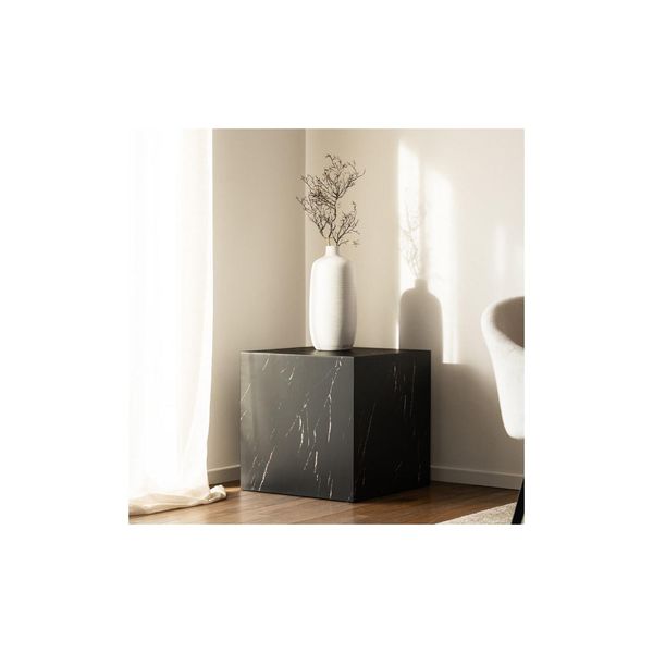 Home Deluxe Couchtisch Marmor Amiri M - 50 X 50 Cm Schwarz-image