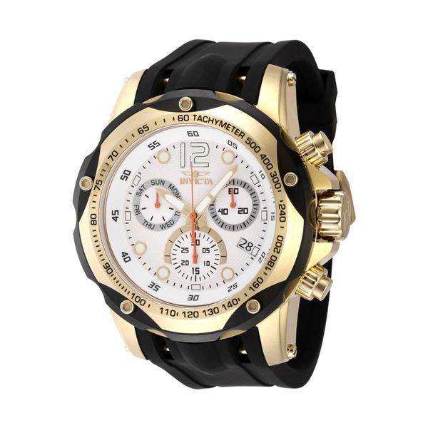 Invicta Speedway 48911 Herrenuhr - Quarzwerk - Edelstahl Mit Silbernem Zifferblatt - 51 Mm-image