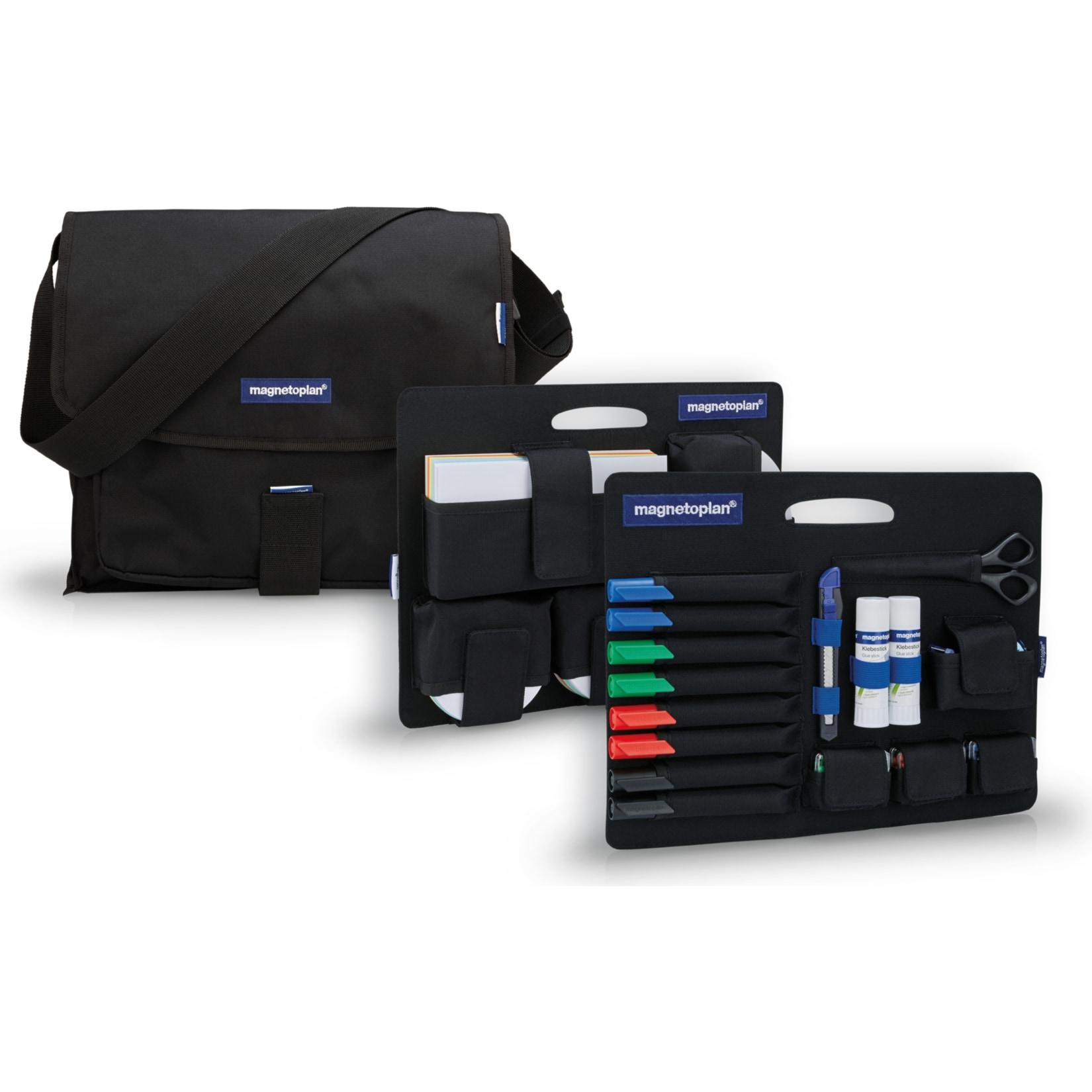 Magnetoplan Moderatorentasche ""Messenger"", befüllt