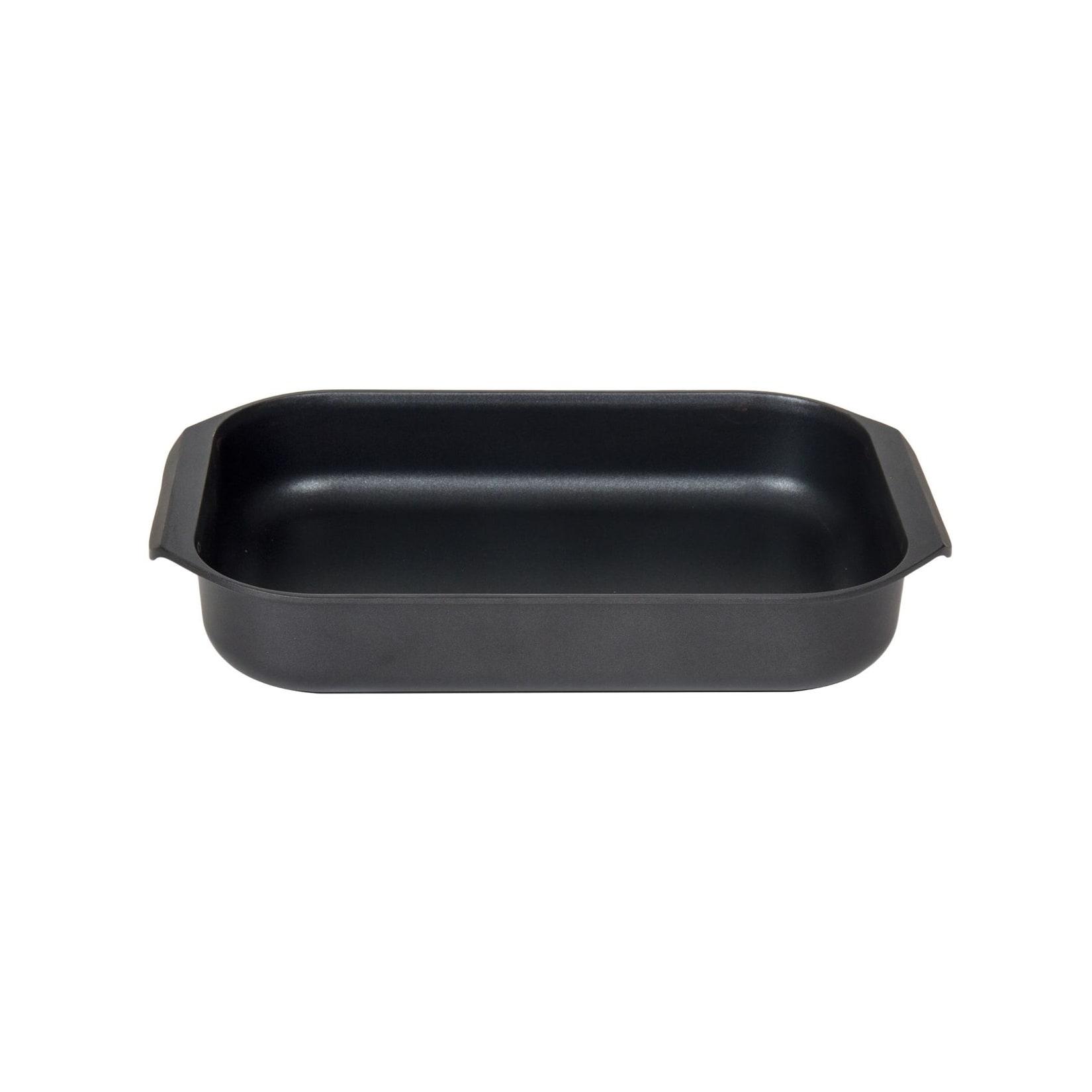 SSW BERLIN SSW BBQ Chef Schlemmerbräter Aluminium-Guss Bräter, Schwarz, 3,9 l