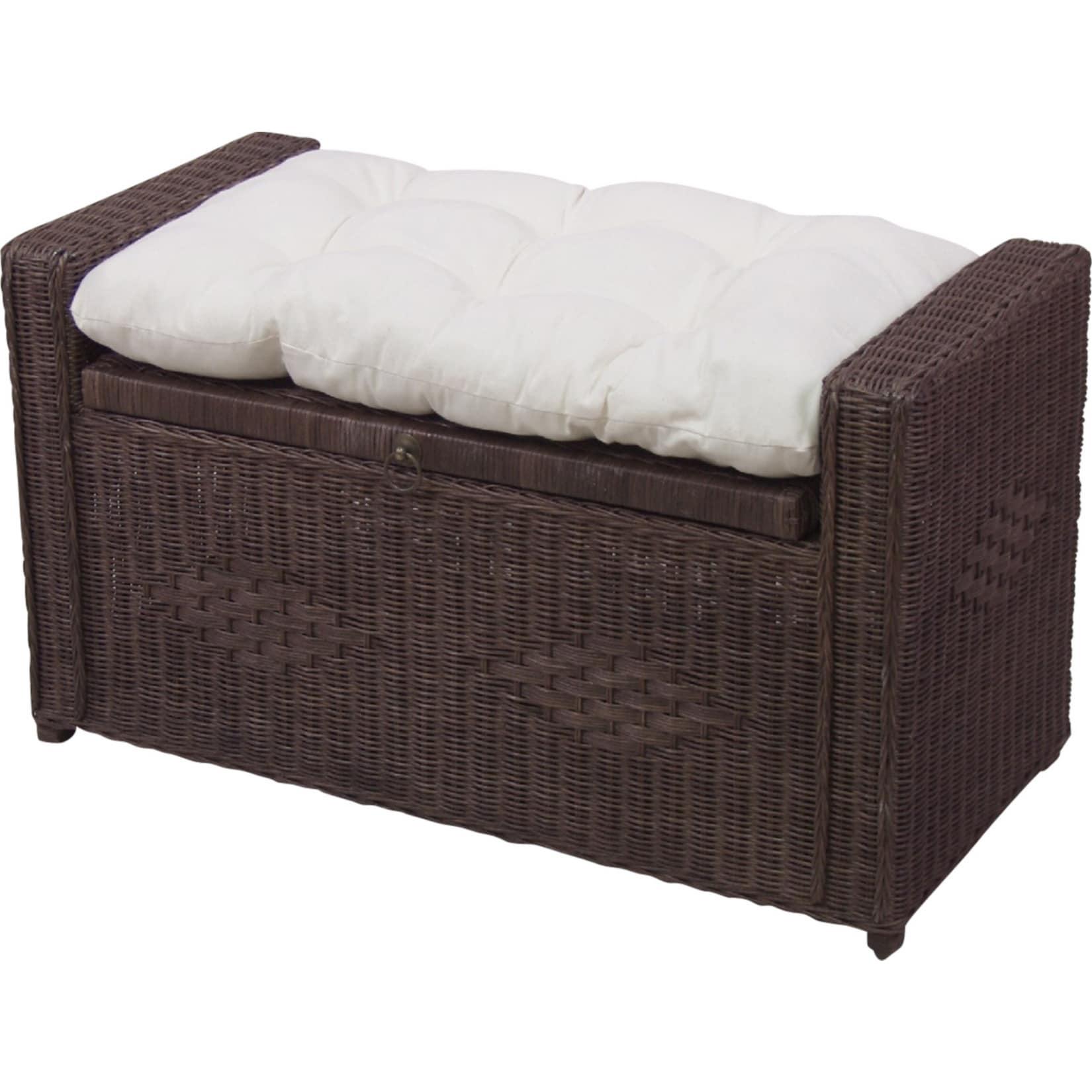 möbel direkt online Rattansitztruhe mit Stauraum Sitztruhe