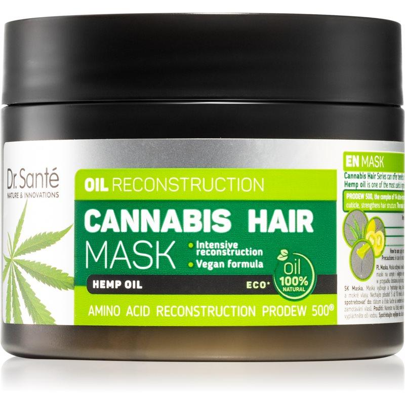 Dr. Santé Cannabis regenererende sheet mask voor Beschadigd Haar 300 ml