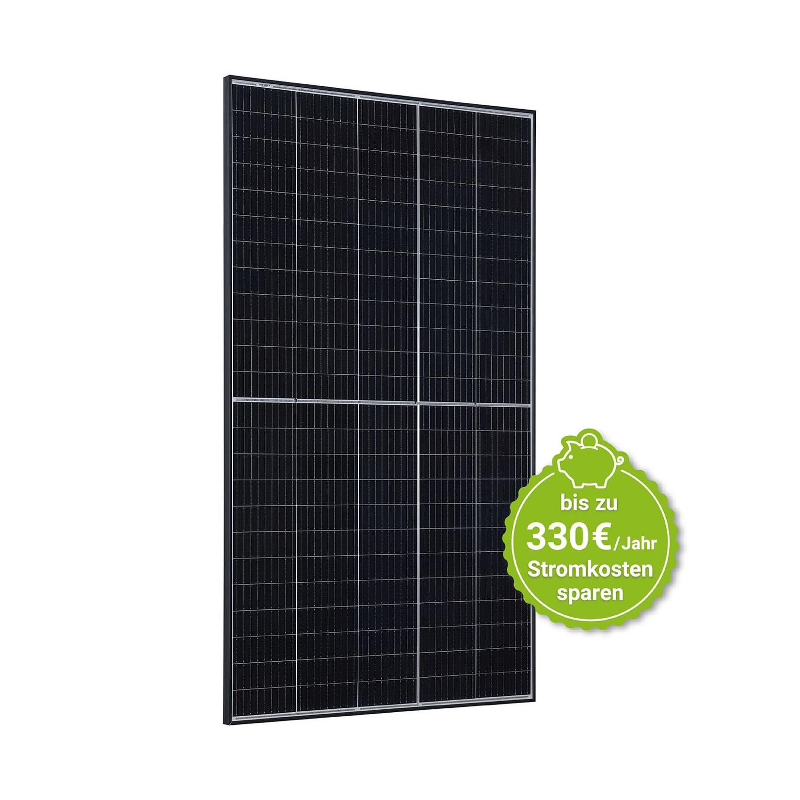Juskys RISEN Solarpanel RSM40-8-410M mit 410 Watt - Balkonkraftwerk Solarmodul - Verkauf nur an Endverbraucher