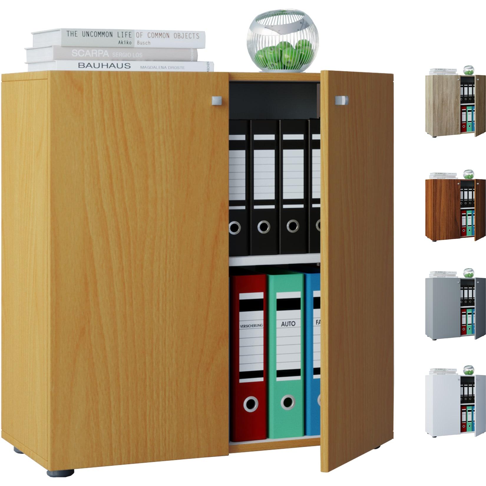 Vcm Aktenschrank Mit DrehtüRen Lona 2 FäCher