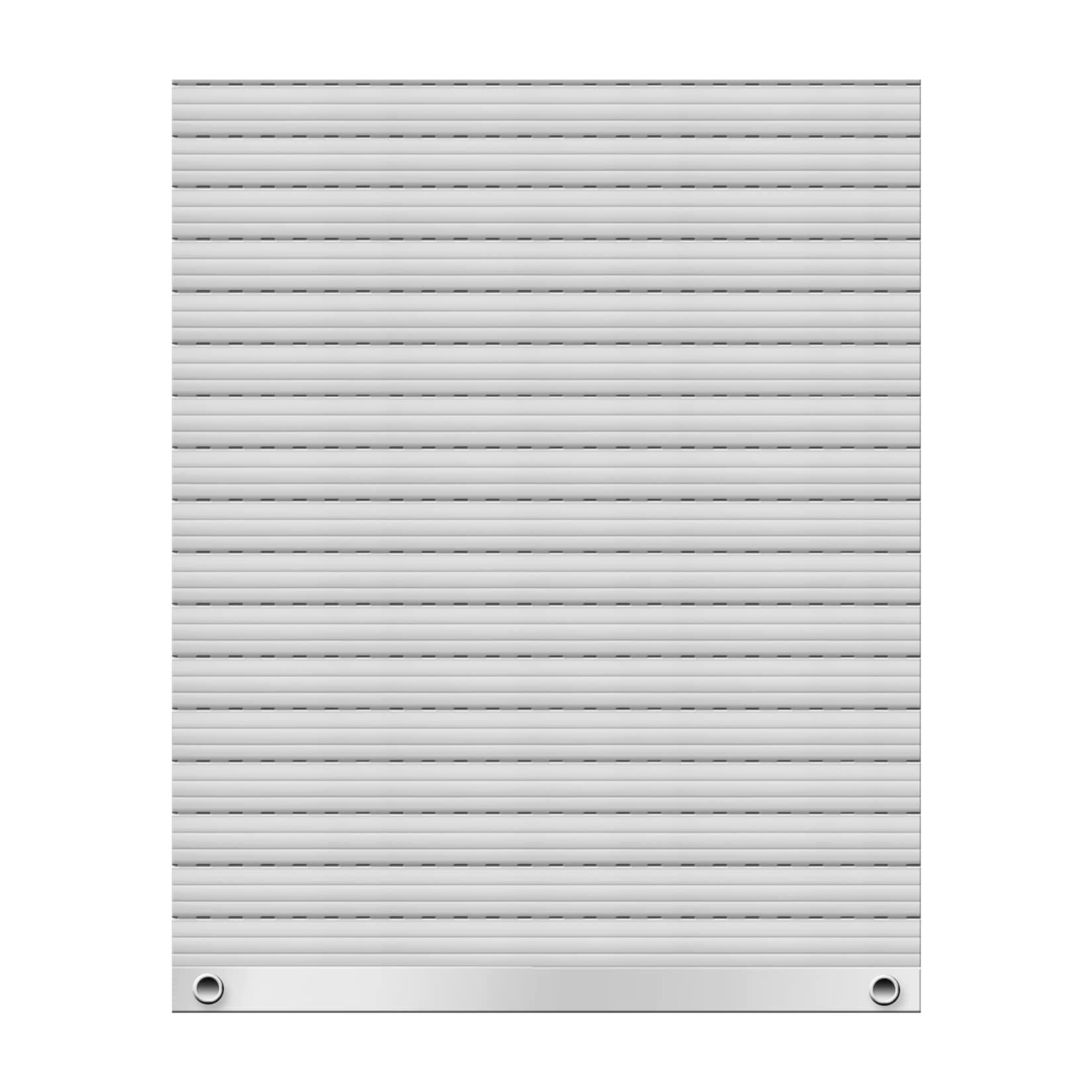 Schellenberg Rolladenpanzer PVC Mini, 100 x 120 cm, grau