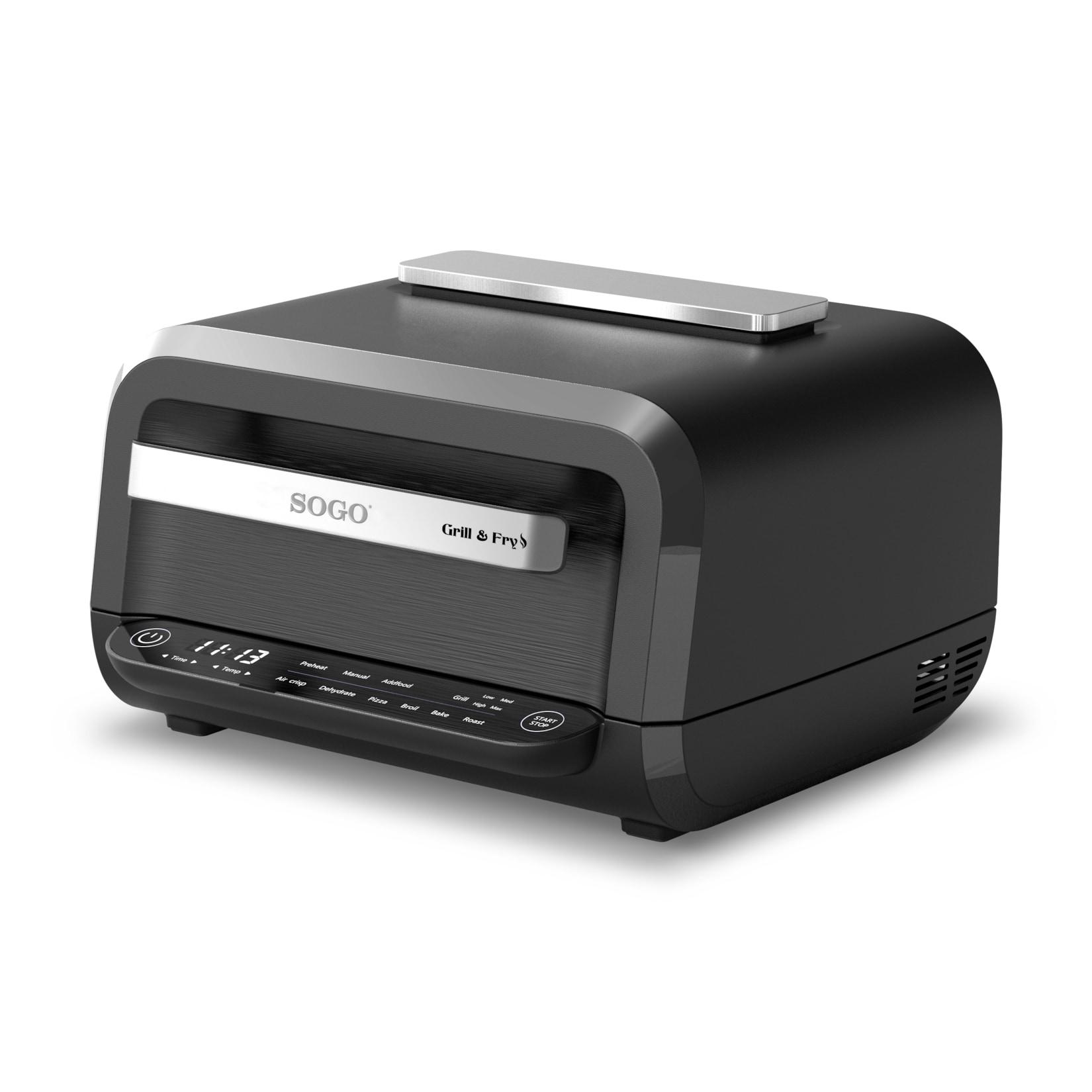 SOGO MULTIFUNKTIONS-HEISSLUFTFRITTEUSEN-GRILL FÜR DEN INNENBEREICH