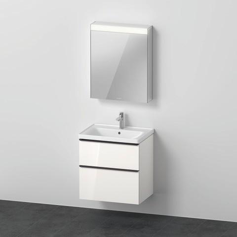 Duravit D-Neo MöBelwaschtisch Mit Waschtischunterbau Und Spiegelschrank 650X480X2000 Mm - DE0115R222 DE0115R2222