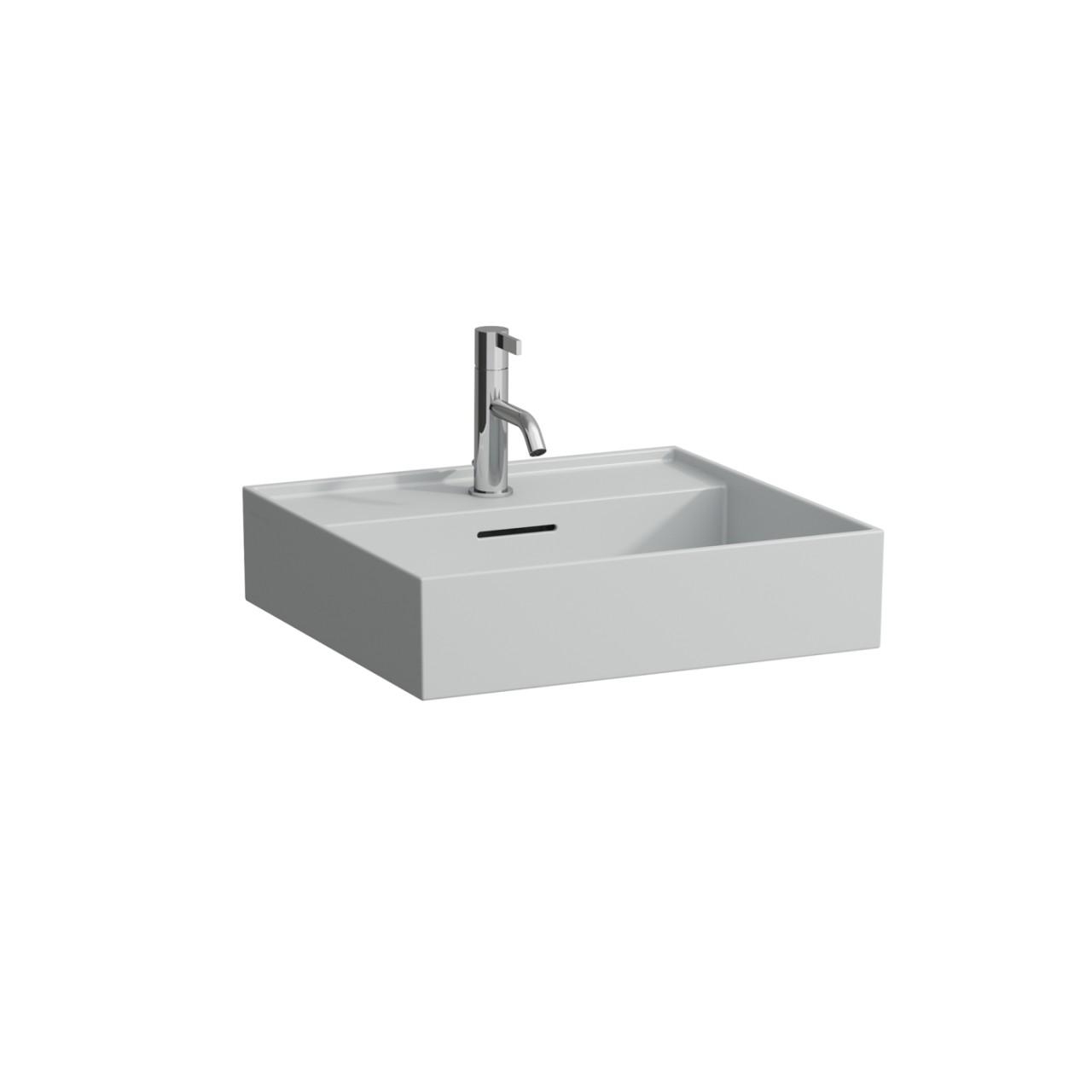 Laufen Waschtisch Kartell · Laufen 500X460, Standardablauf, Grau Matt, 8.1033.2.759.104.1 H8103327591041