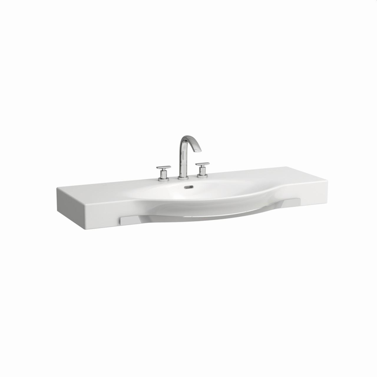 Laufen Waschtisch, Palace, 1200X510, 1 Hahnloch Mittig, Mit ÜBerlauf, Weiß, 81270.4, 8127040001351 H8127040001351
