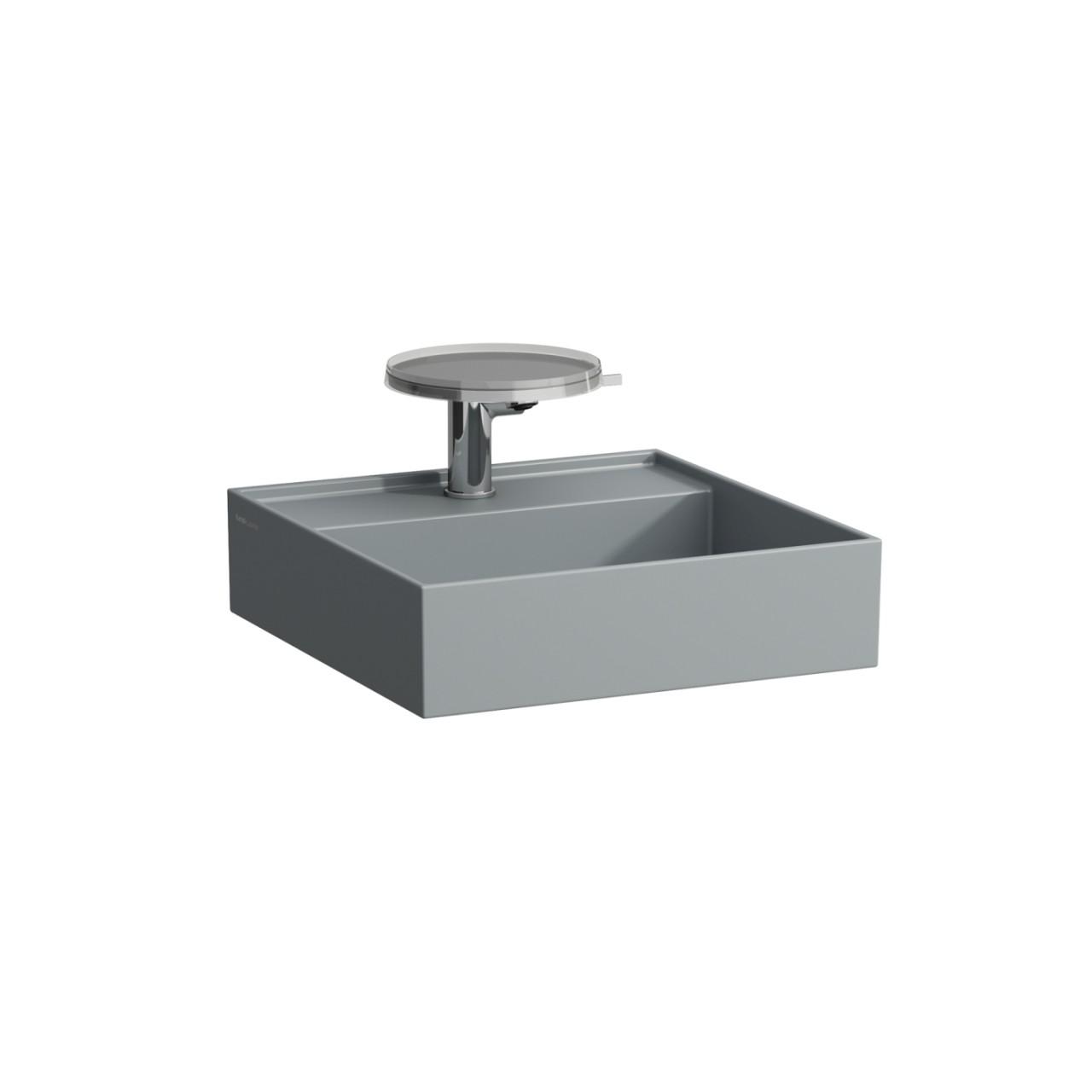 Laufen Handwaschbecken Kartell · Laufen 460X460X150, 3 HahnlöCher, Ohne ÜBerlauf, Graphit Matt H8153317581581