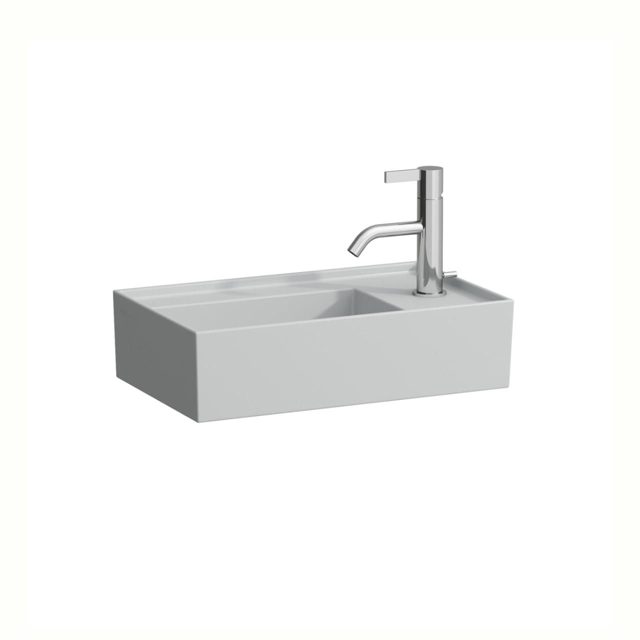 Laufen Handwaschbecken Kartell · Laufen 460X280, Grau Matt, 81533.4, 8153347591121 H8153347591121