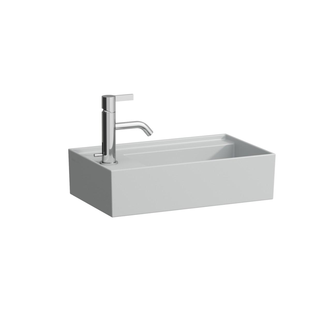 Laufen Handwaschbecken Kartell · Laufen 460X280, Grau Matt, 81533.5, 8153357591121 H8153357591121