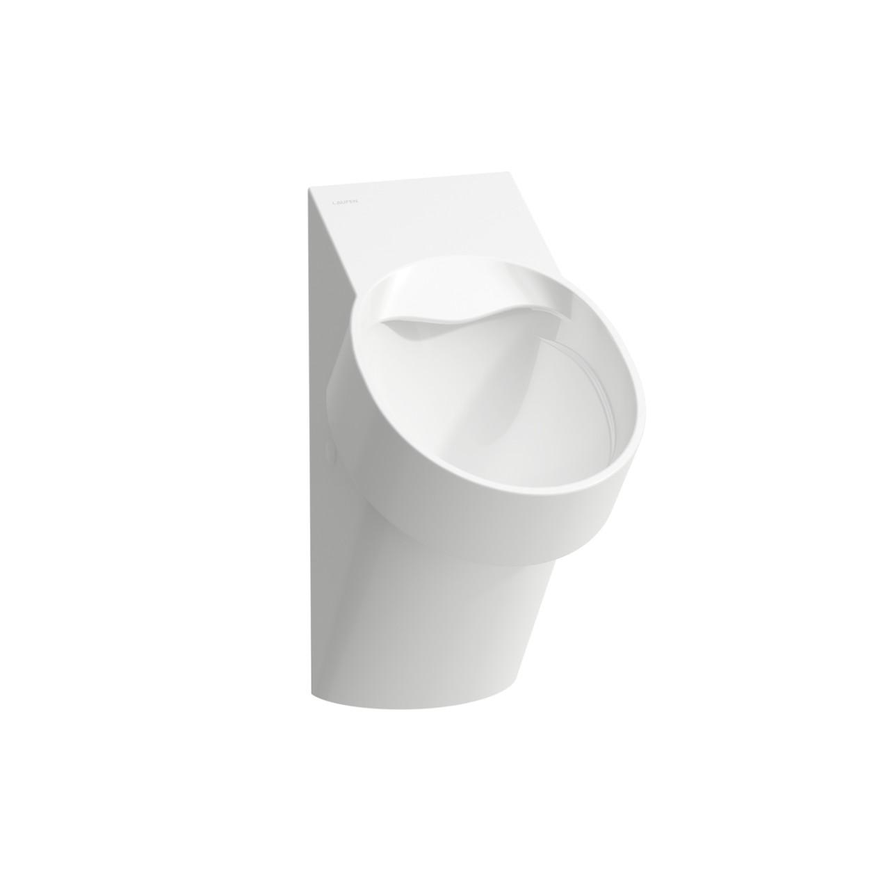 Laufen Absaugeurinal Val 365X305X560 SpüLrandlos Strg Bluetooth Netzbetrieb Schwarz GläNzend H8402860200001