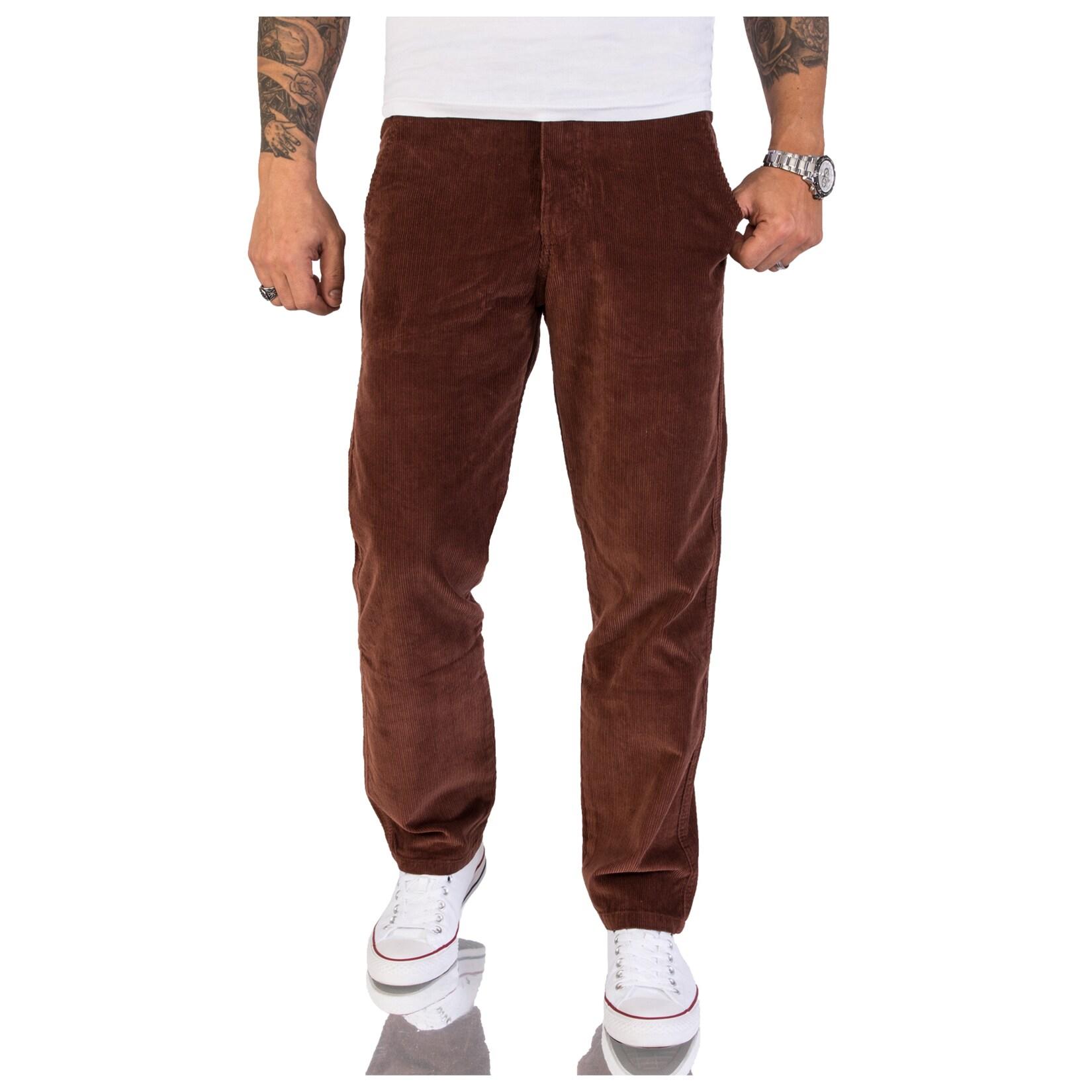 Rock Creek Stoffhose Cord Hose Loose Fit