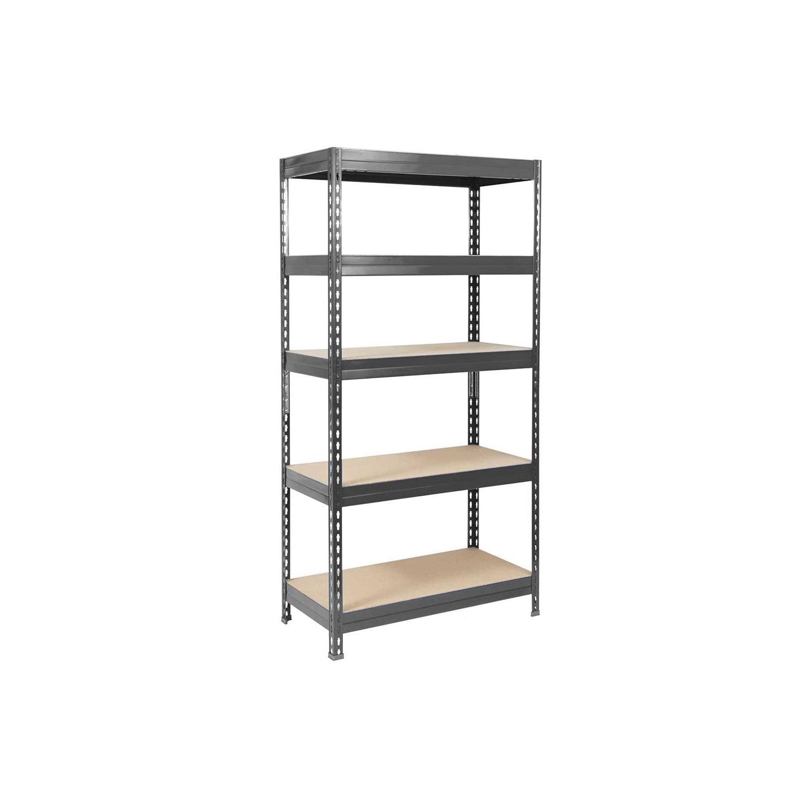 karatcommercial Schwerlastregal Grau-Anthrazit Höhe: 180 cm Breite: 120 cm