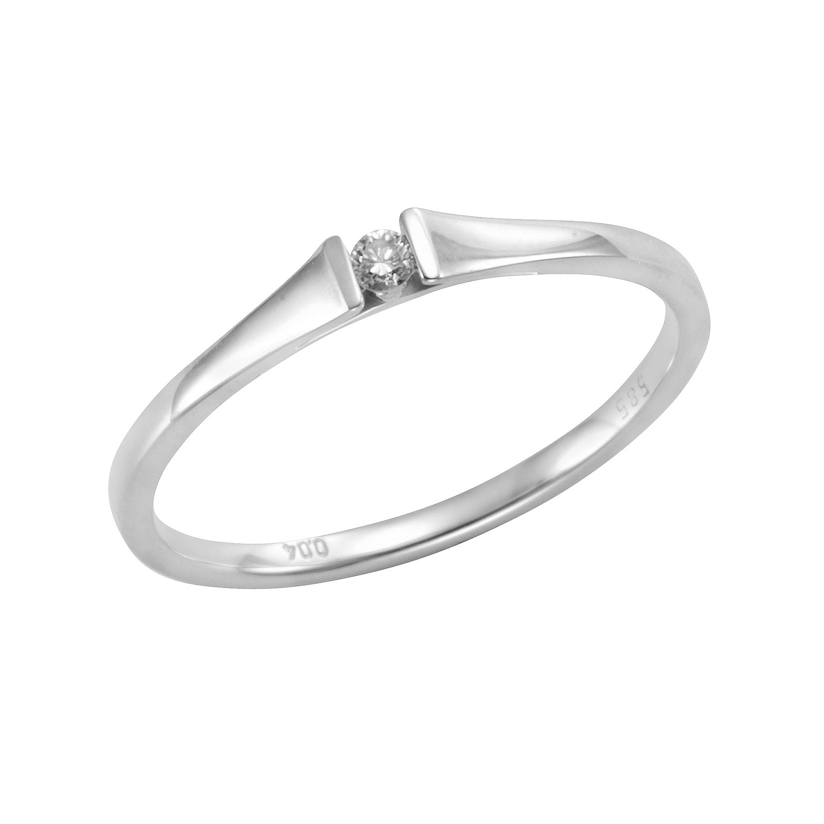 Orolino Ring Gold 585 mit Brillant 0,04ct.