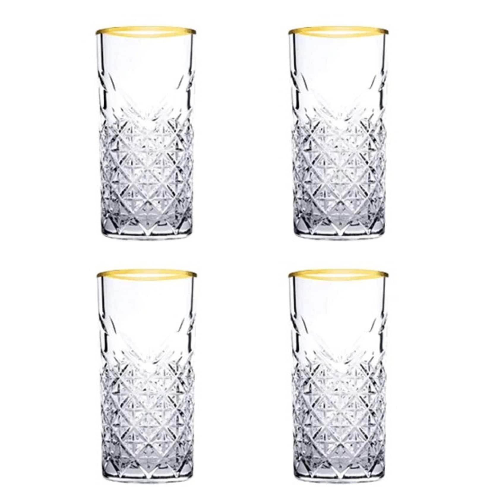 Pasabahce Timeless Gold 450ml 4er Cocktailglas
