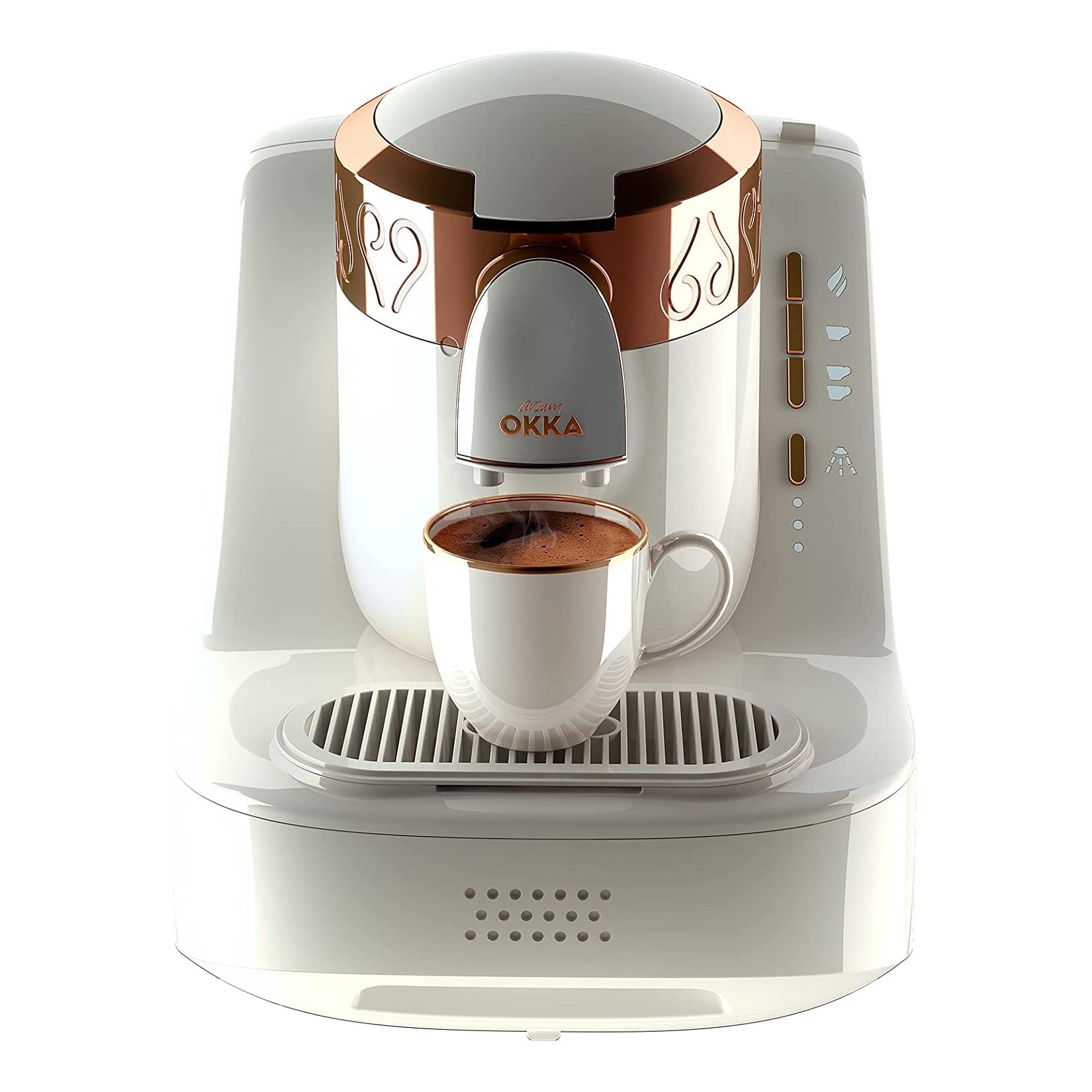 ARZUM Mokkamaschine Kaffeemaschine 710W weiß