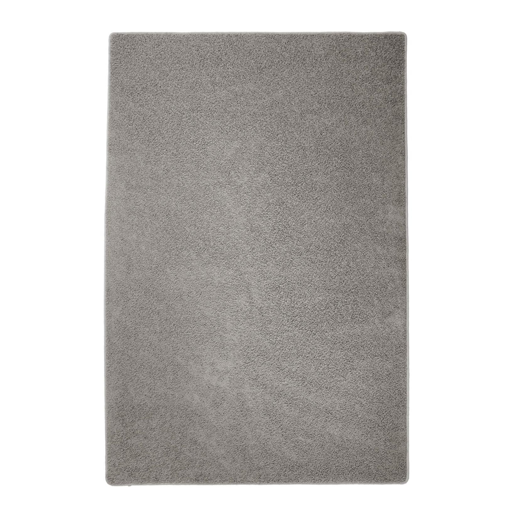 Karat Shaggy Hochflor Teppich Grau