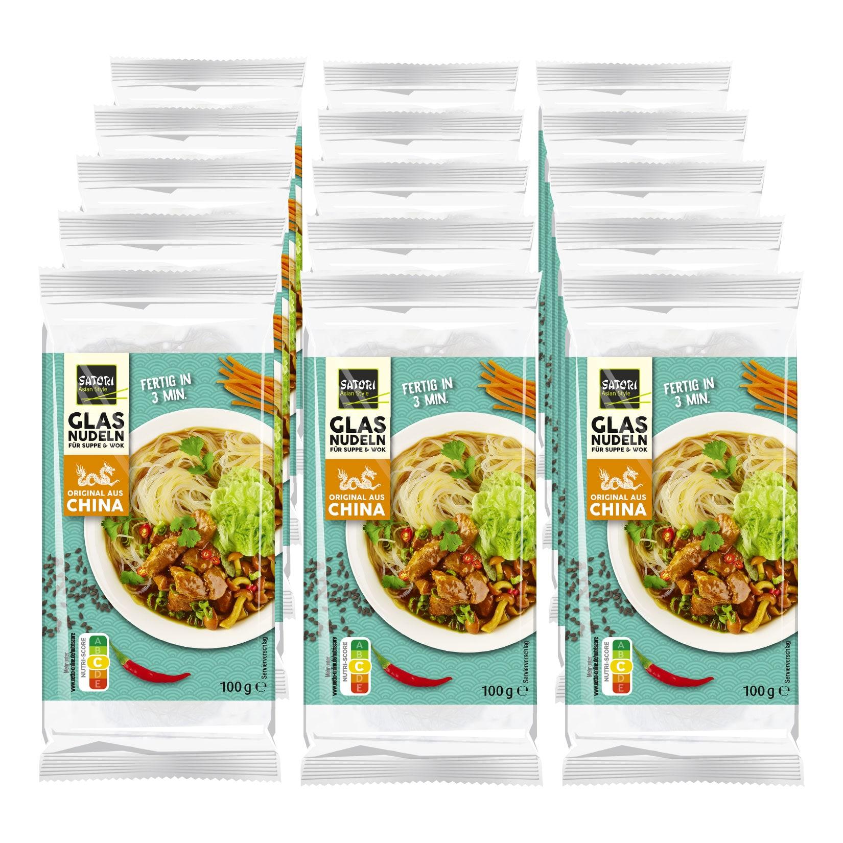 Satori Glasnudeln 100 g, 15er Pack