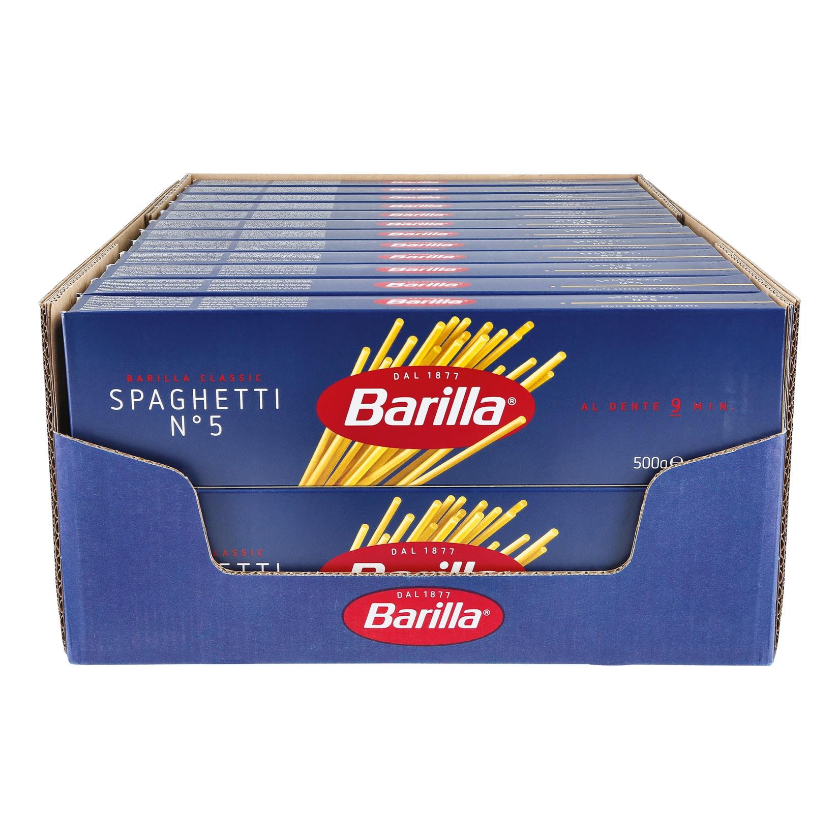 Barilla Spaghetti 500 g, 24er Pack