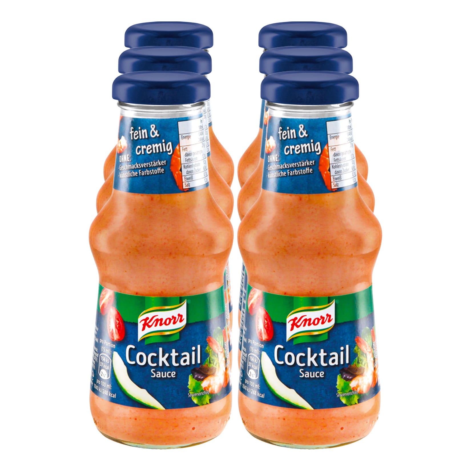 Knorr Cocktail-Sauce 250 ml, 6er Pack