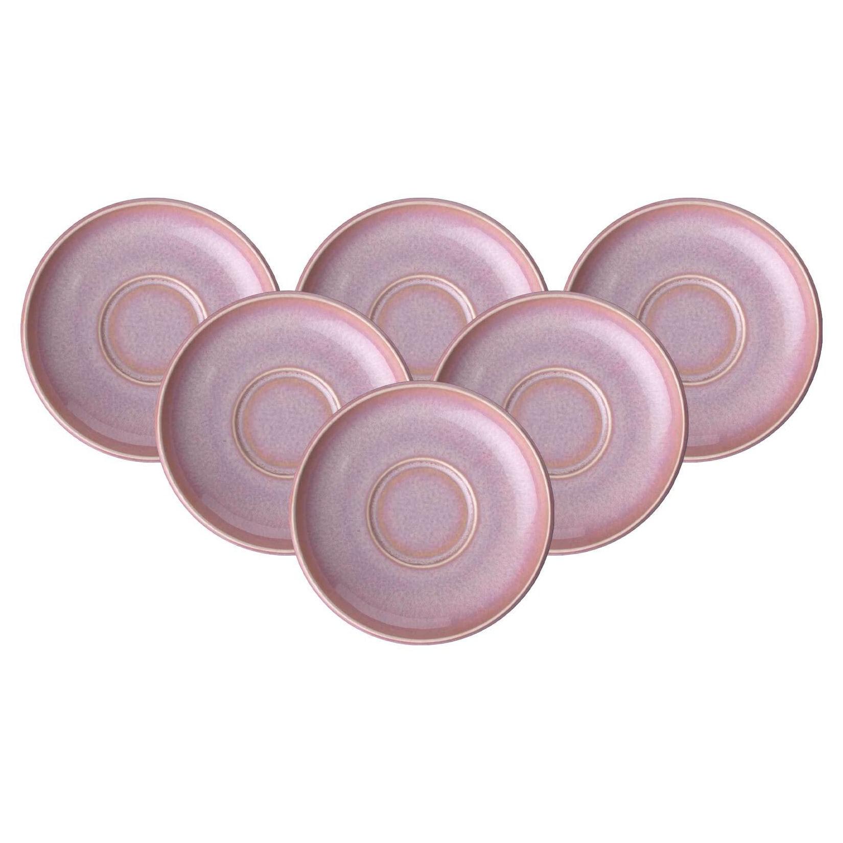 Like. By Villeroy & Boch Espressountertassen Perlemor Coral ø 12 Cm 6Er Set