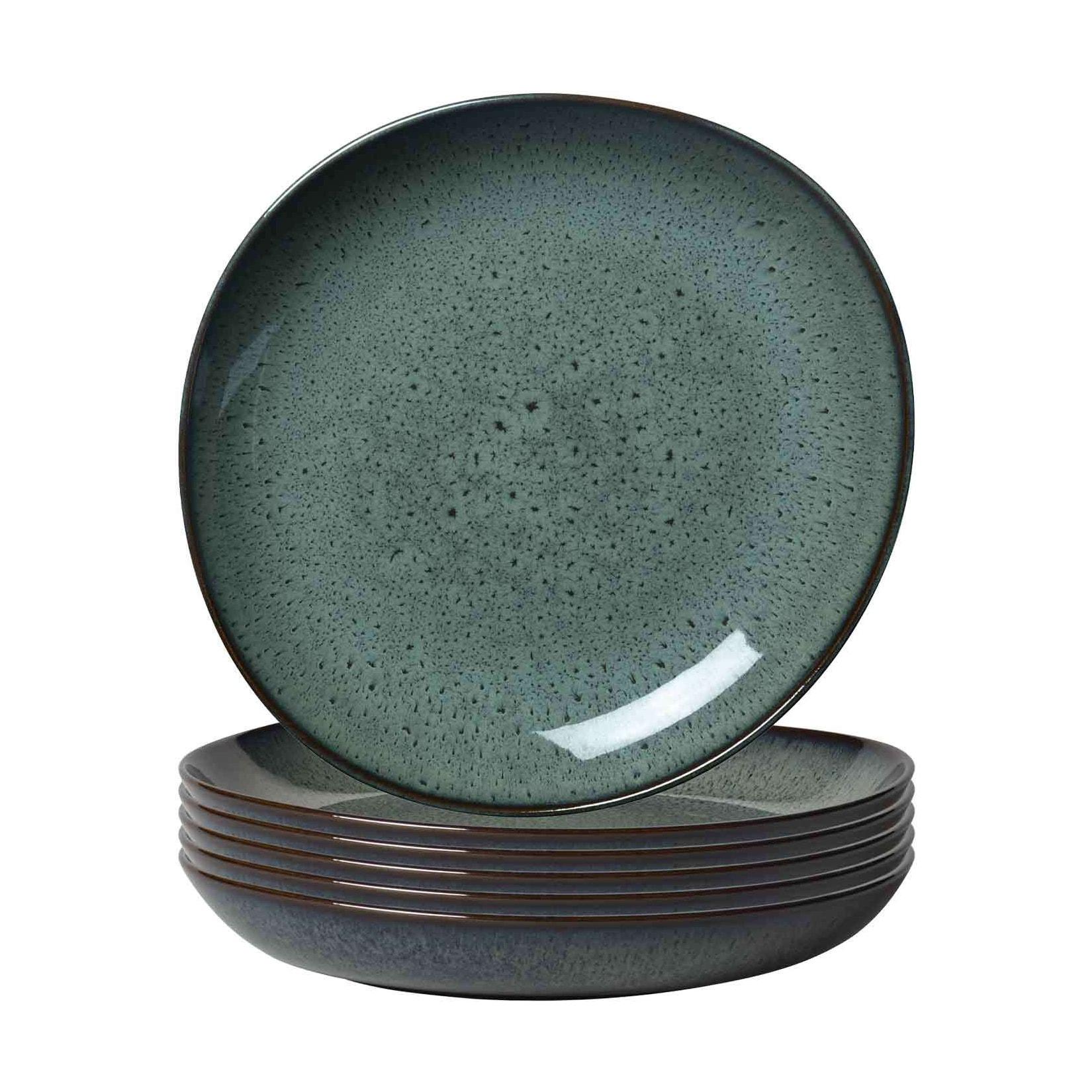 Like. By Villeroy & Boch Schalen Flach Lave ø 27 Cm 6Er Set