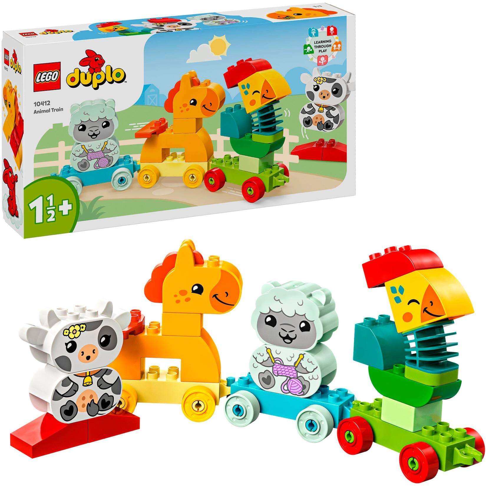LEGO Konstruktionsspielzeug DUPLO Tierzug