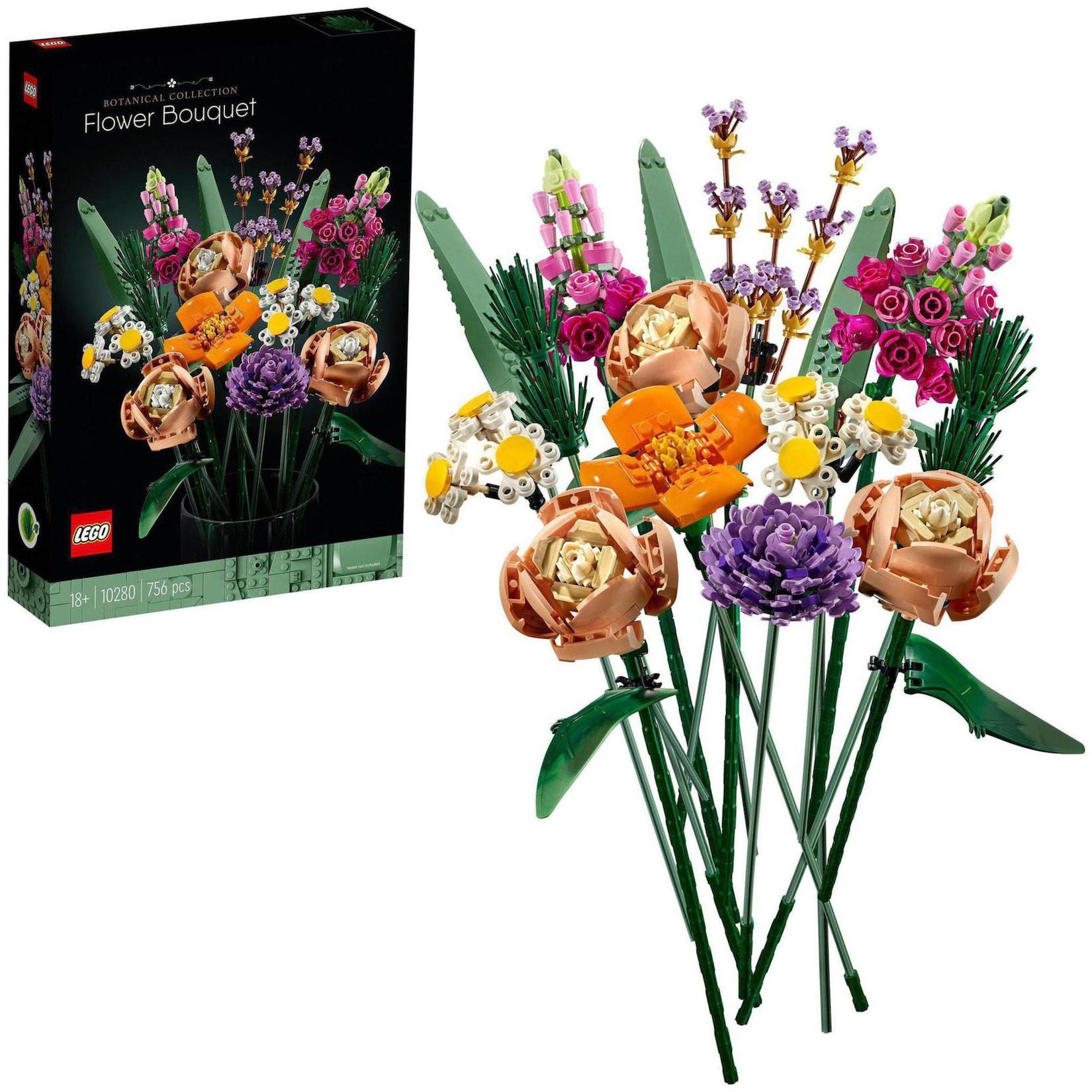 LEGO Konstruktionsspielzeug Icons Blumenstrauß