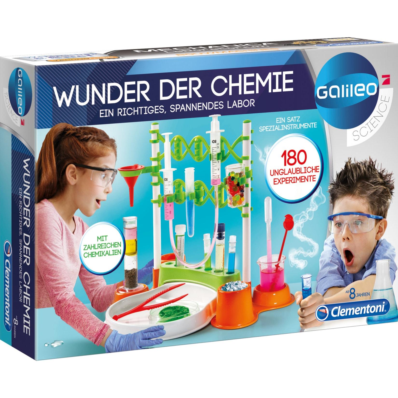Clementoni Experimentierkasten Wunder der Chemie