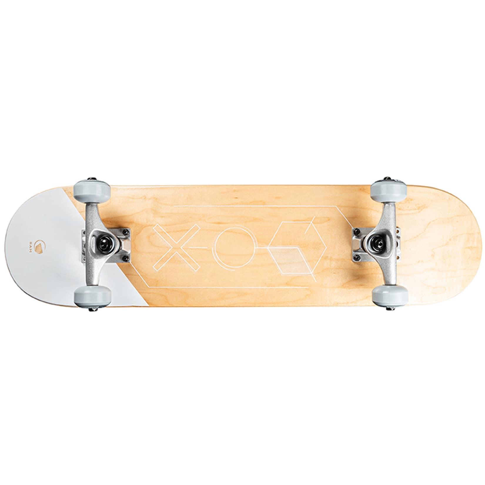RAM Skateboard Skateboard Signo blanc de blanc