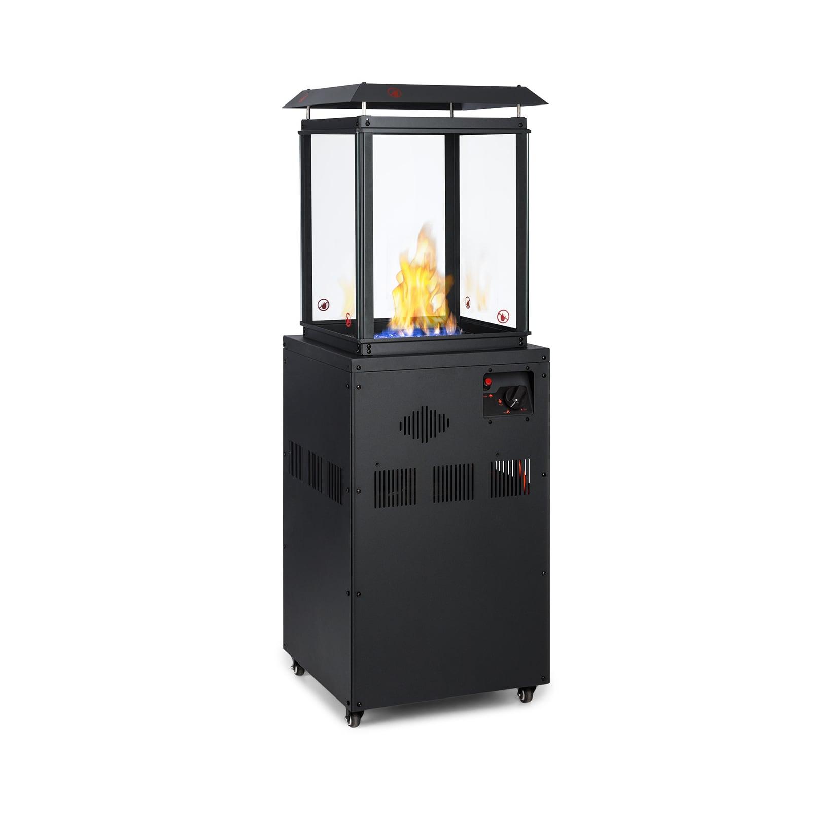 Blumfeldt Flagranti Gasheizstrahler 8kW Gasflasche bis 11kg Edelstahl