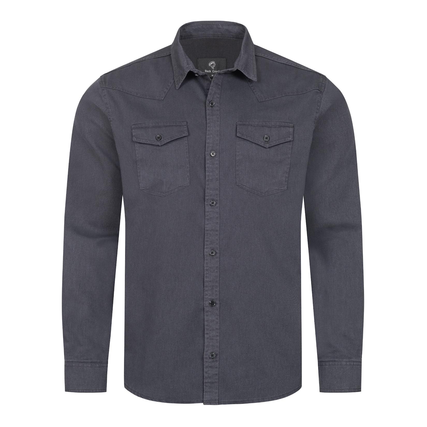 Rock Creek Jeanshemd Hemd