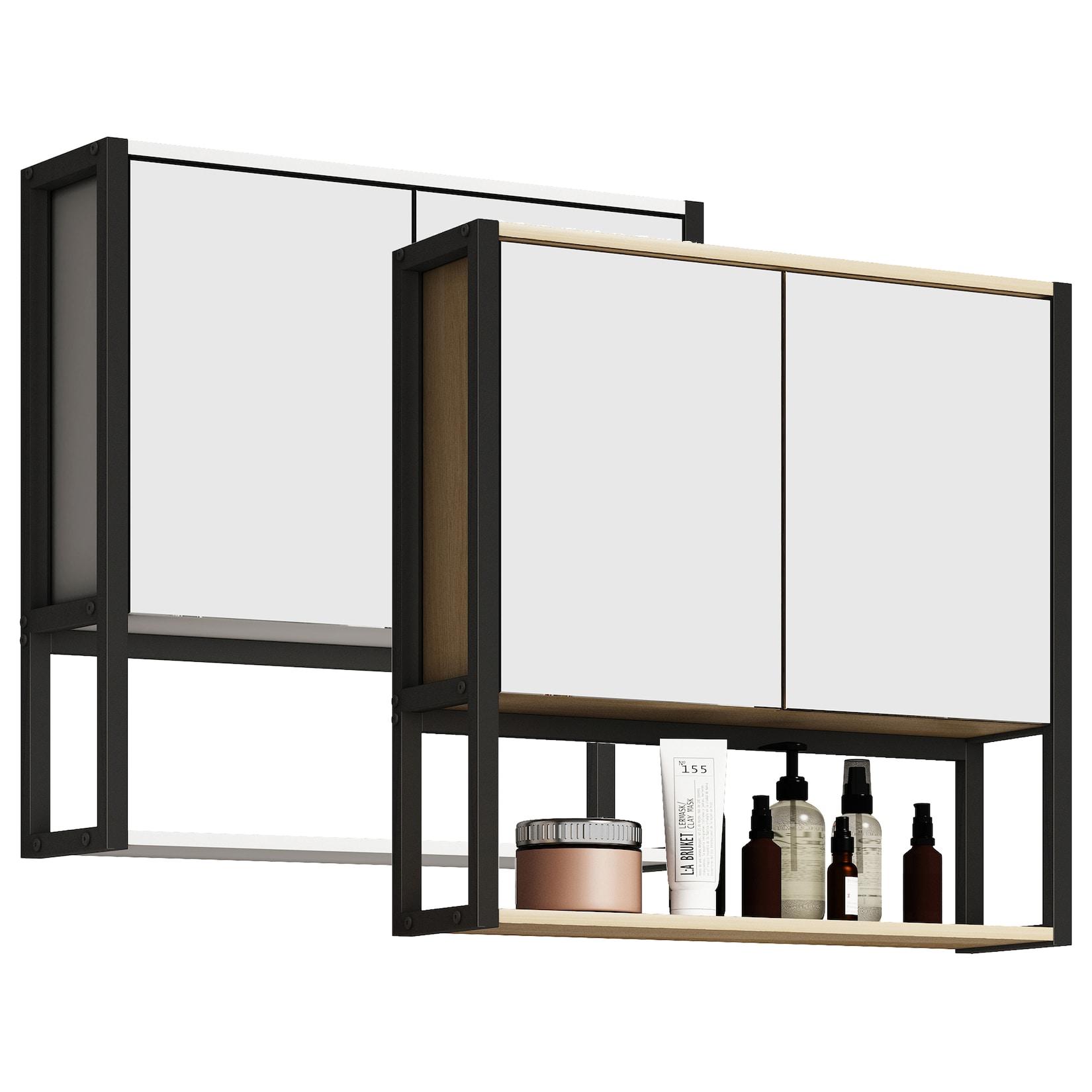Vcm Badschrank Zeitlos MaßE Ca. H. 60 X B. 60 X T. 17 Cm Ausreichend Stauraum Spiegelschrank - Edino 60 X 60 Cm
