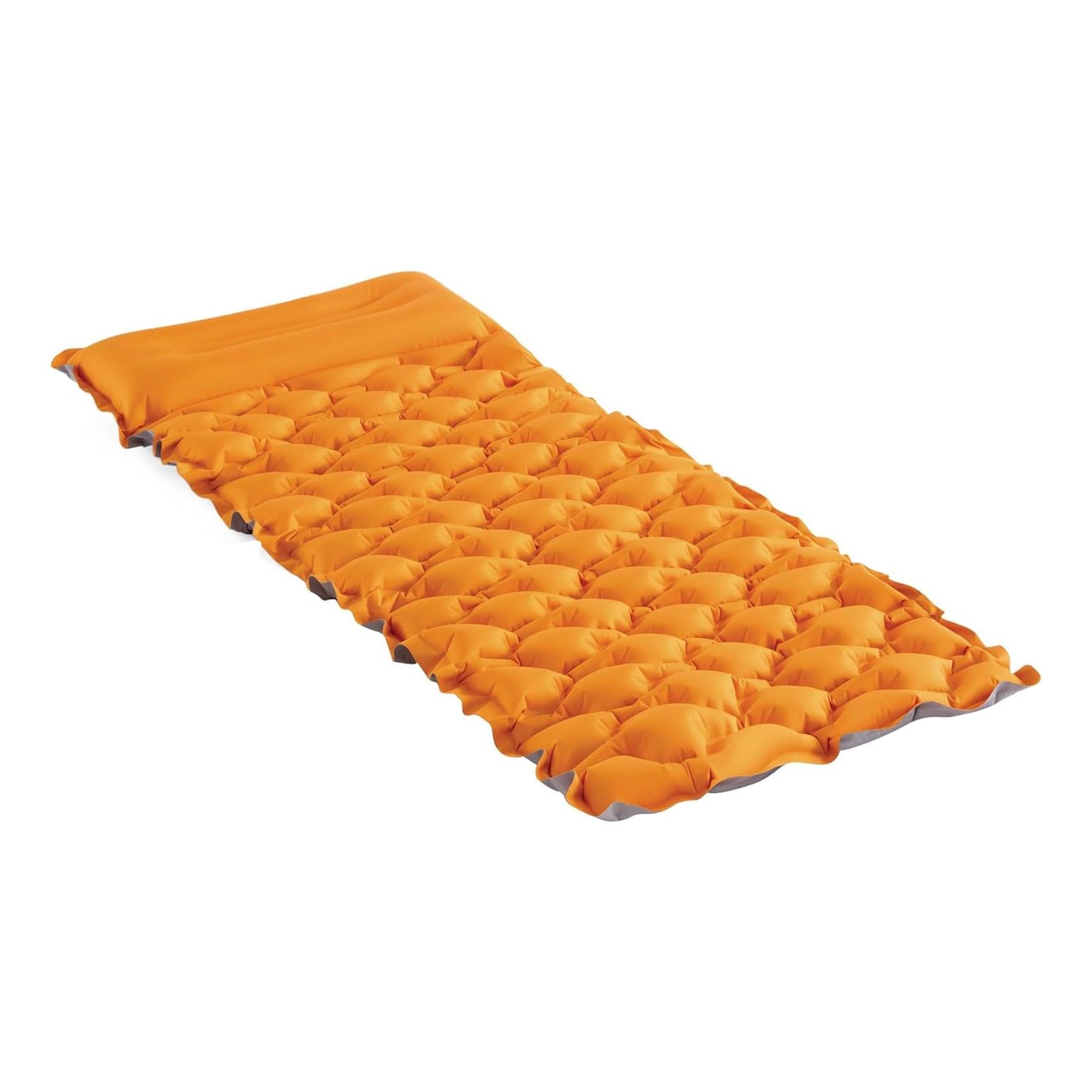 INTEX 64098NP - Luftmatratze - Truaire (orange, 71x191x11cm) Luftbett Campingmatte
